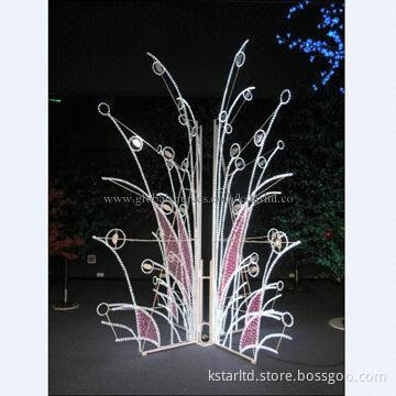 3D holiday motif light, 300 x 180cm, for holiday decoration, 110 to 220V